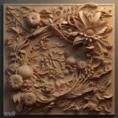 Patterns and decorations stl Reticulitermes laurae 2 3d model