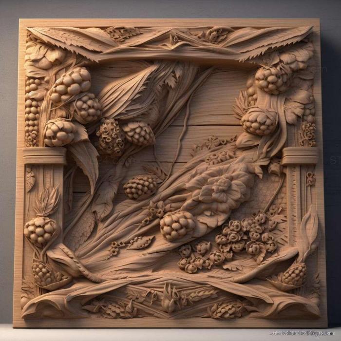 Patterns and decorations (stl Reticulitermes laurae 3, PATTERN_2211) 3D models for cnc