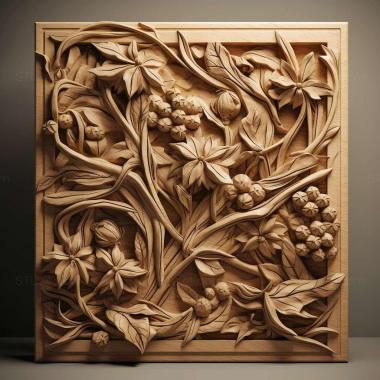 Patterns and decorations stl Olixon testaceum 2 3d model