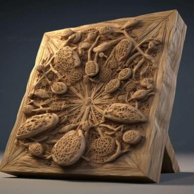 Patterns and decorations stl Gastrophysa analis 1 3d model