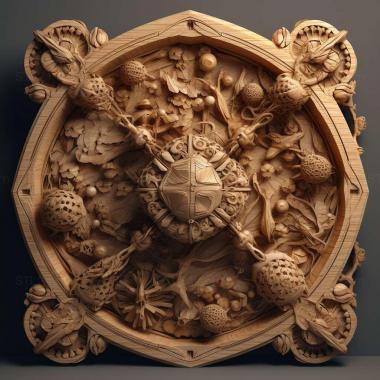 Patterns and decorations stl Sphex brevipetiolus 3 3d model