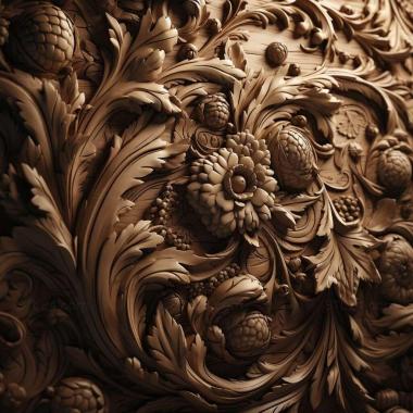 Patterns and decorations stl Rendered in Cinema4D 1 3d model
