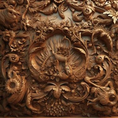 Patterns and decorations stl hyper detailed 4 3d model