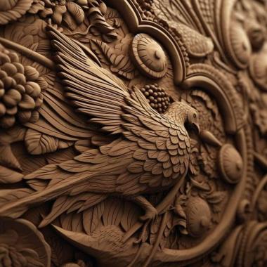 Patterns and decorations stl macro detail 1 3d model