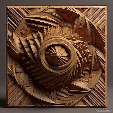 Patterns and decorations stl Infrantenna fissilis 3 3d model
