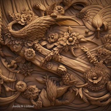 Patterns and decorations stl Jucha squalea 1 3d model