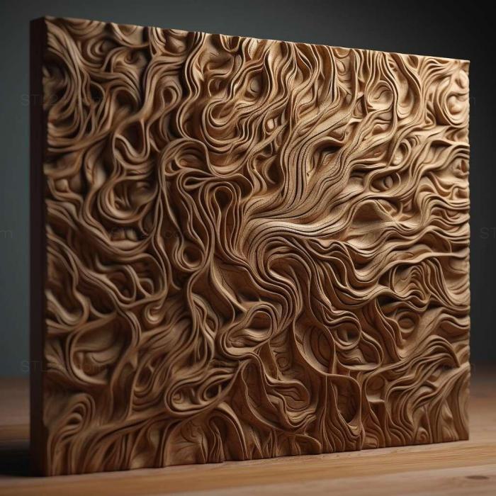 Patterns and decorations (stl neural network 1, PATTERN_2361) 3D models for cnc