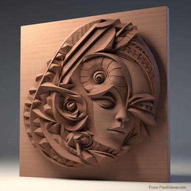 Patterns and decorations stl Formica forsslundi 3 3d model