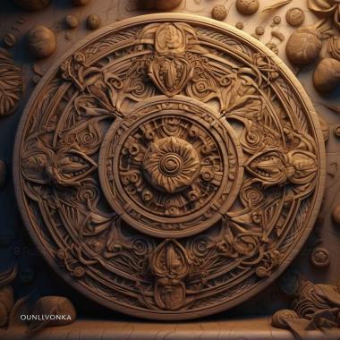 Patterns and decorations stl Ozyptila atomaria 3 3d model