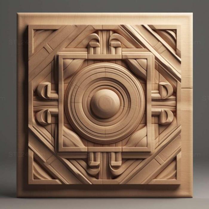 Patterns and decorations (stl minimalistic 3, PATTERN_2511) 3D models for cnc