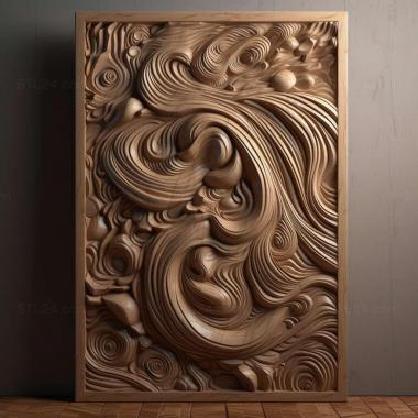Patterns and decorations stl Formica lemani 3 3d model
