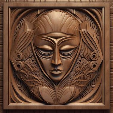 Patterns and decorations stl Formica lemani 4 3d model