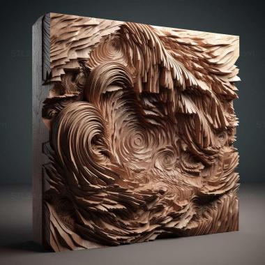 Patterns and decorations stl Hydrochasma viridum 1 3d model