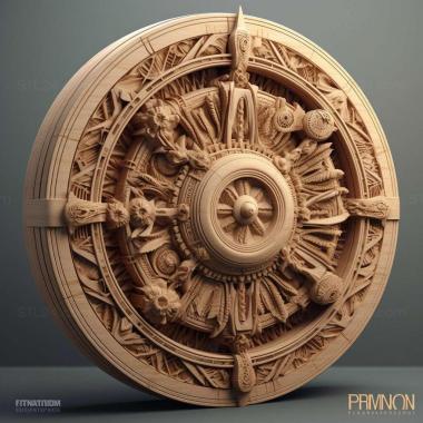 Patterns and decorations stl Pison antennatum 1 3d model