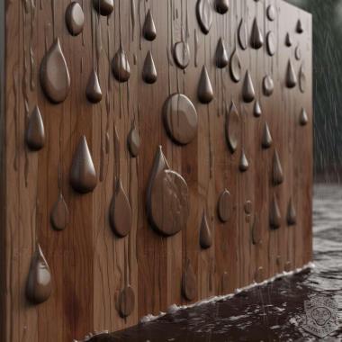 Patterns and decorations Rain of Reflections 3 3d model