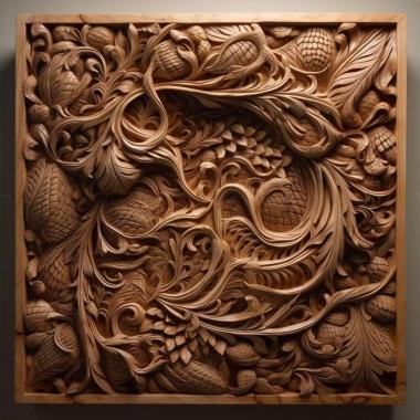Patterns and decorations stl Lynn Elzenhans 3 3d model