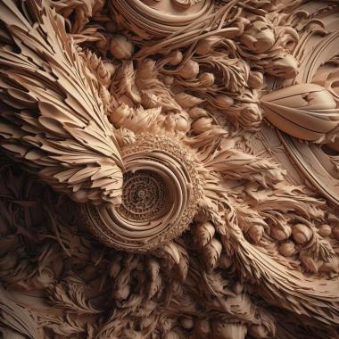 Patterns and decorations stl detailed hyper 1 3d model