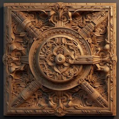 Patterns and decorations stl detailed hyper 3 3d model