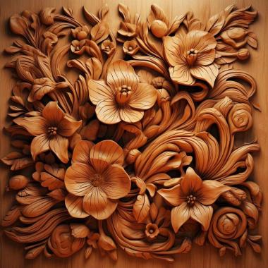 Patterns and decorations stl Asianthrips bicolor 3 3d model