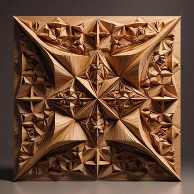 Patterns and decorations stl Geometroidea 2 3d model