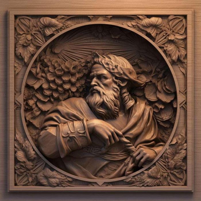 Patterns and decorations (stl Fiorianteon 2, PATTERN_2710) 3D models for cnc