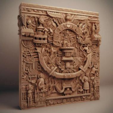 Patterns and decorations stl Gryonoides mexicali 3 3d model