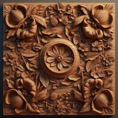Patterns and decorations stl pattern category 1 3d model