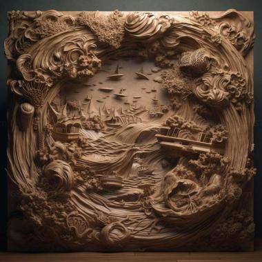 Patterns and decorations stl Hydrochasma miguelito 2 3d model