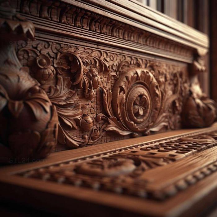 Patterns and decorations (stl depth of field 1, PATTERN_401) 3D models for cnc