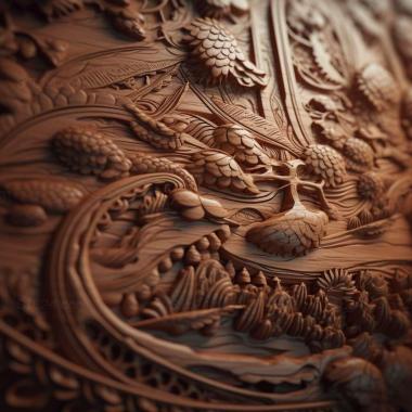 Patterns and decorations Depth of field 4 3d model