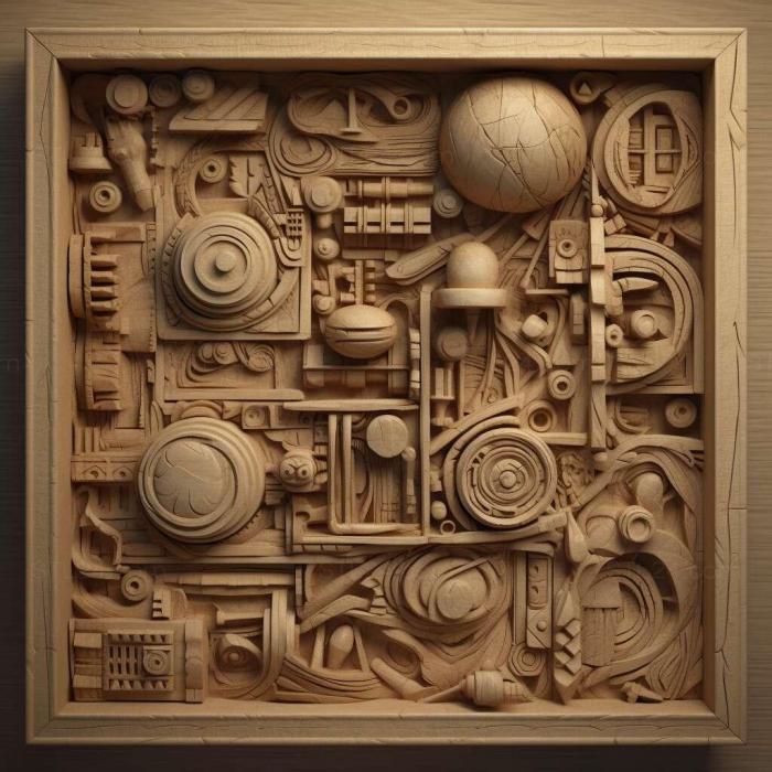 Patterns and decorations (Found Objects 3, PATTERN_415) 3D models for cnc