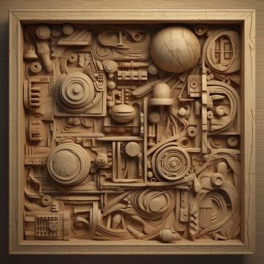 Patterns and decorations Found Objects 3 3d model