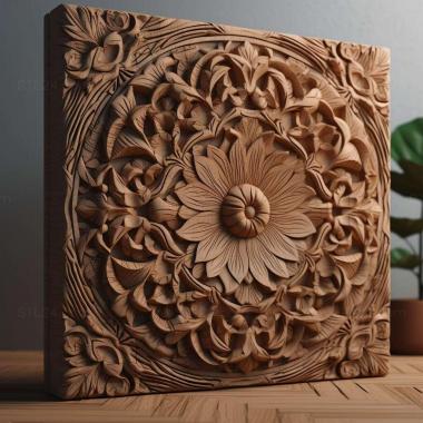 Patterns and decorations stl design trending 4 3d model