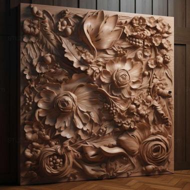 Patterns and decorations stl Brilliance M2 2 3d model