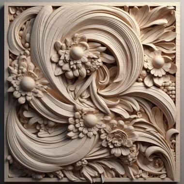 Patterns and decorations stl Brilliance M2 3 3d model