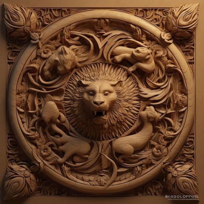 Patterns and decorations (stl Brilliance M2 4, PATTERN_528) 3D models for cnc