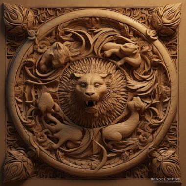 Patterns and decorations stl Brilliance M2 4 3d model