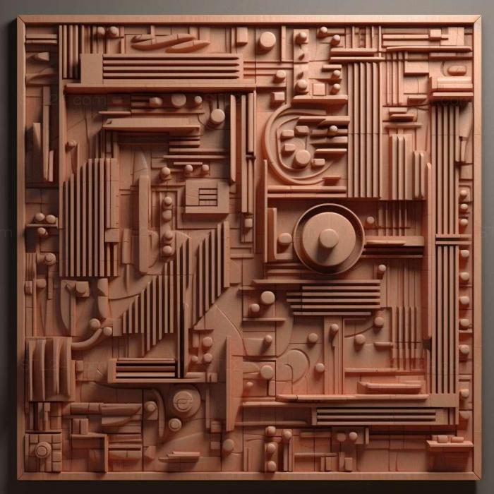 Patterns and decorations (Space Odyssey 2004II 1, PATTERN_533) 3D models for cnc