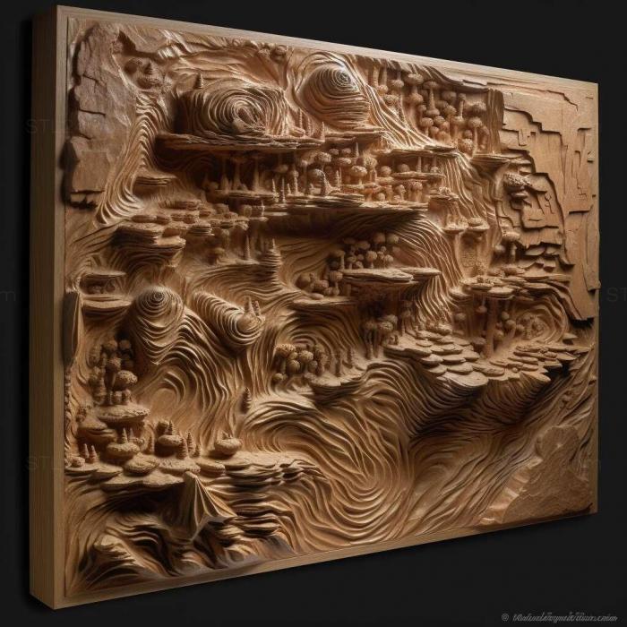 Patterns and decorations (stl Hydrochasma williamsae 3, PATTERN_563) 3D models for cnc