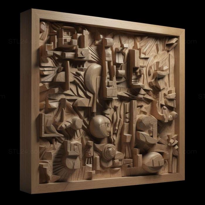 Patterns and decorations (Marcel Laiko Breuer 4, PATTERN_576) 3D models for cnc