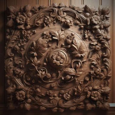 Patterns and decorations photorealistic intricate 3 3d model