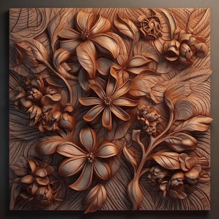 Patterns and decorations (stl Howesia browni 2, PATTERN_6) 3D models for cnc