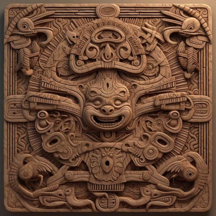 Patterns and decorations (stl Pneumolaelaps karawaiewi 1, PATTERN_61) 3D models for cnc