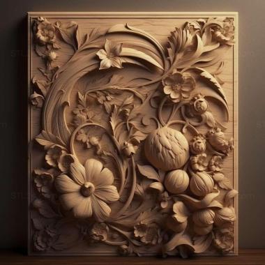 Patterns and decorations stl soft lighting 3 3d model