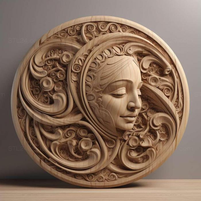 Patterns and decorations (stl Circocylliba 1, PATTERN_633) 3D models for cnc