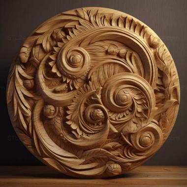 Patterns and decorations stl Circocylliba 2 3d model