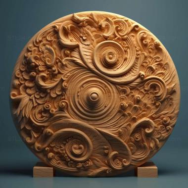 Patterns and decorations stl Circocylliba 3 3d model