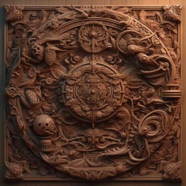 Patterns and decorations stl hypermaximalist 1 3d model