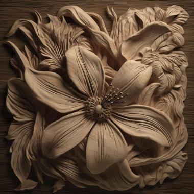 Patterns and decorations stl Flabellinopsis iodinea 2 3d model