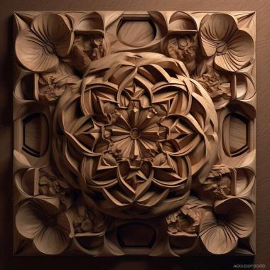 Patterns and decorations stl Sphex caelebs 1 3d model